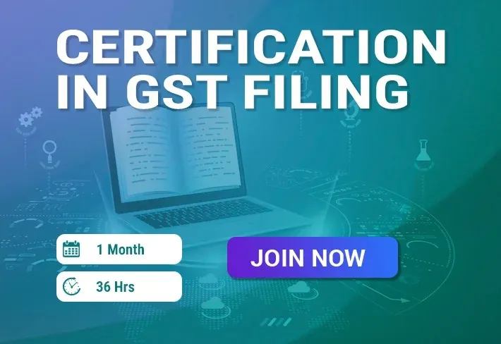CERTIFICATION IN GST FILING
